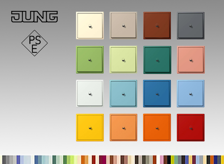 LS 1912 シリーズ シングルトグルスイッチ ル・コルビュジエカラー